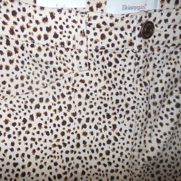 Skinnygirl by Bethenny Frankel Animal Print Jeans - Picture 2 of 13